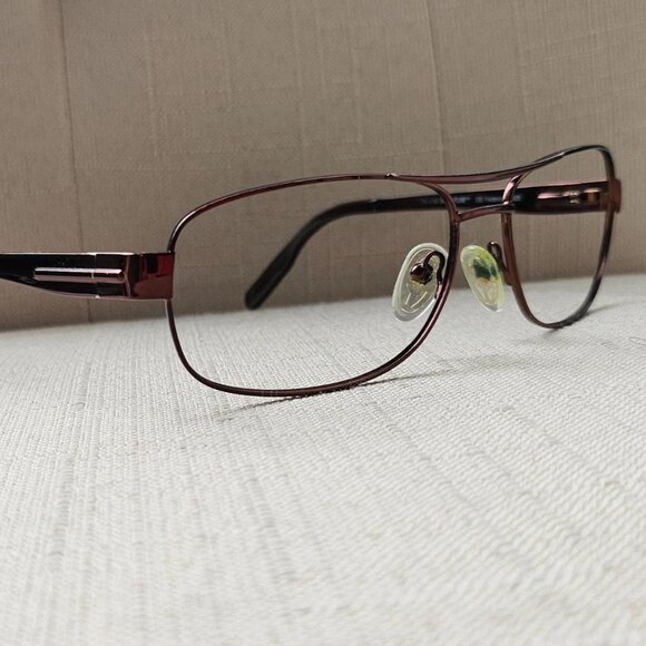 Kirkland Signature Men Glasses Frame 330 Frederick Dark Brown Eye wear Eyeglas - Picture 1 of 12
